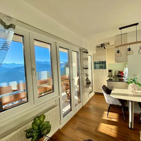 Ferienstudio Mit Herrlicher Berg- Und Talsicht * Crans-Montana