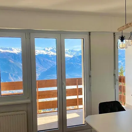 Ferienstudio Mit Herrlicher Berg- Und Talsicht Appartement Crans-Montana