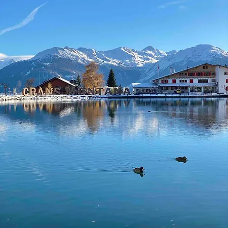 Ferienstudio Mit Herrlicher Berg- Und Talsicht Crans-Montana