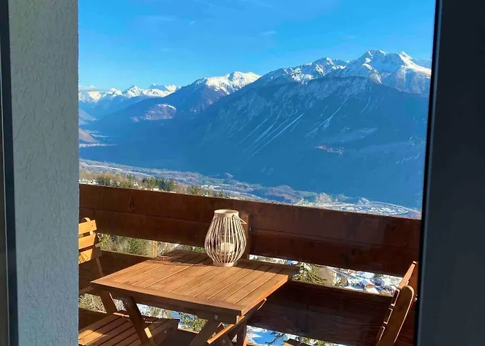 Apartman Ferienstudio Mit Herrlicher Berg- Und Talsicht Crans-Montana