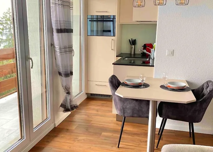 Apartman Ferienstudio Mit Herrlicher Berg- Und Talsicht Crans-Montana