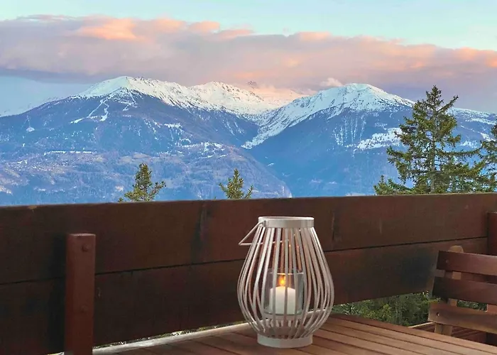Ferienstudio Mit Herrlicher Berg- Und Talsicht * Crans-Montana