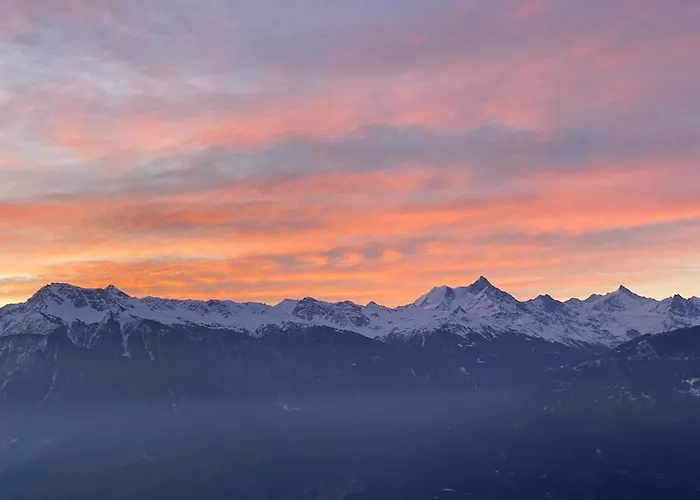 Ferienstudio Mit Herrlicher Berg- Und Talsicht * Crans-Montana