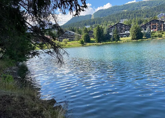 Apartman Ferienstudio Mit Herrlicher Berg- Und Talsicht Crans-Montana