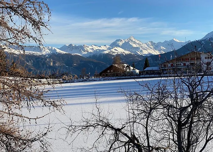 Ferienstudio Mit Herrlicher Berg- Und Talsicht Apartman Crans-Montana