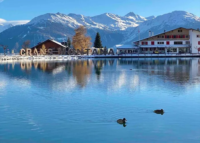 Ferienstudio Mit Herrlicher Berg- Und Talsicht Crans-Montana