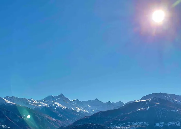 Ferienstudio Mit Herrlicher Berg- Und Talsicht Apartman